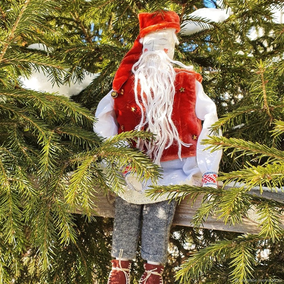 Интерьерная кукла Гном