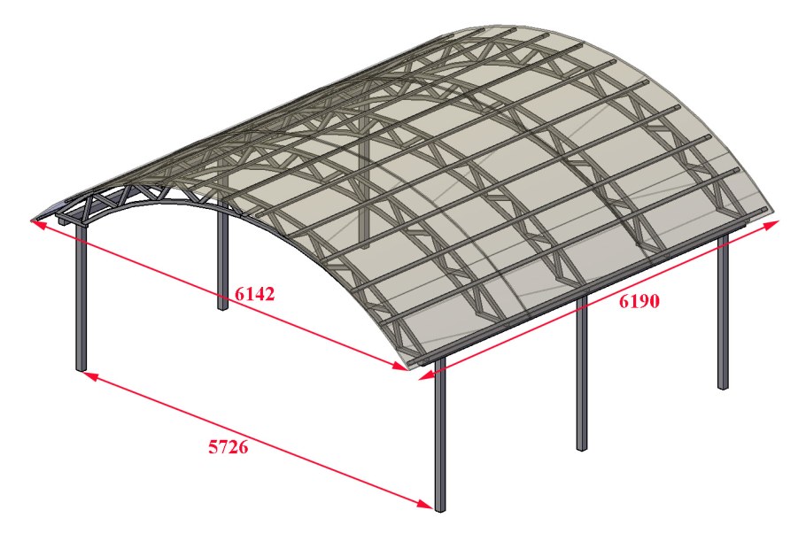 Беседка металлическая