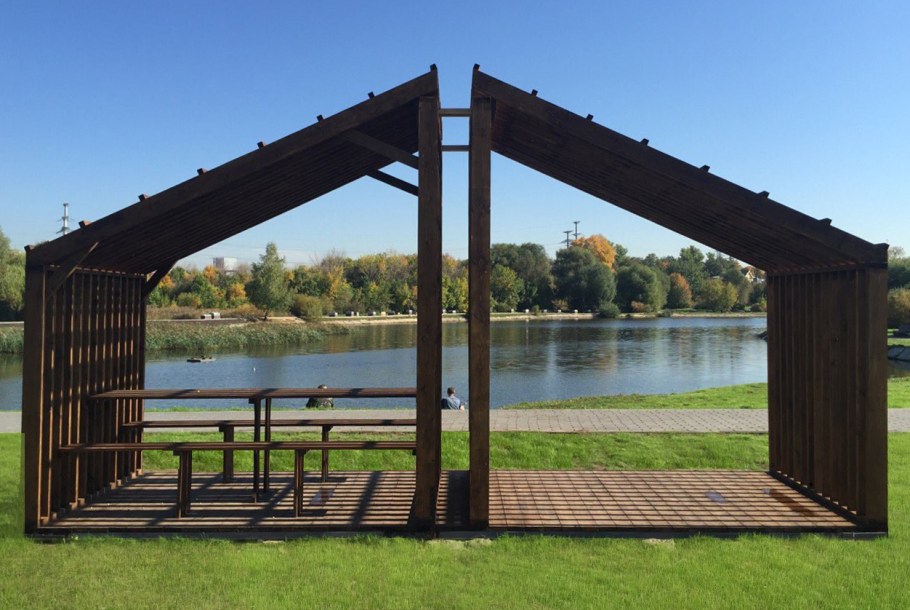 Беседка металл