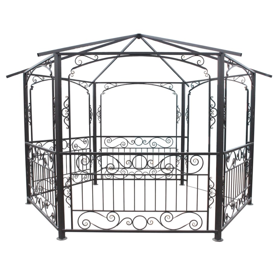 Сарай из профильной трубы