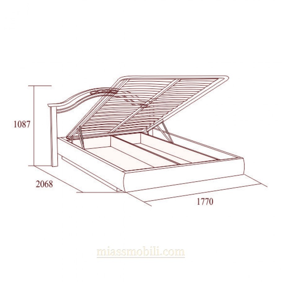 Miassmobili кровать Екатерина