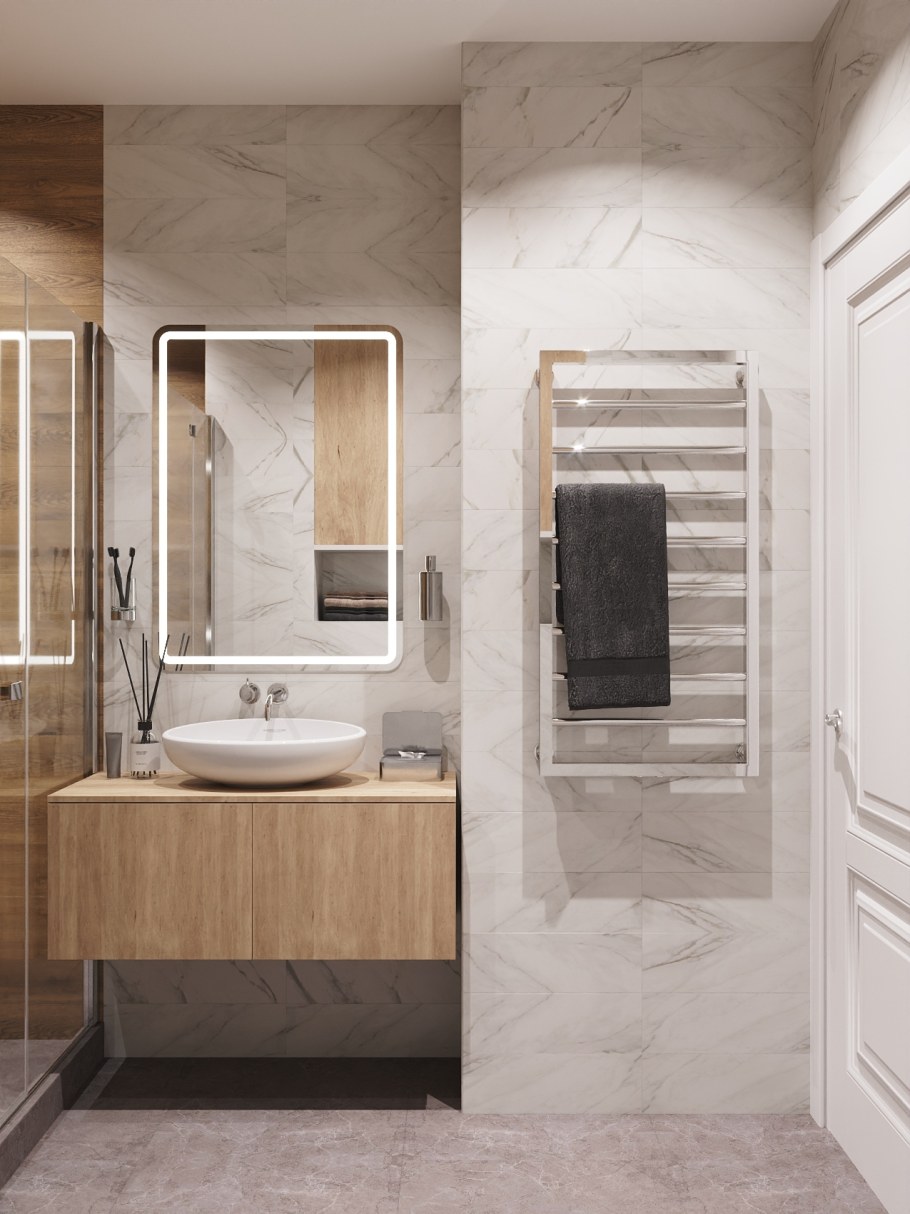 Отделка под ключ 2 комнатной квартиры