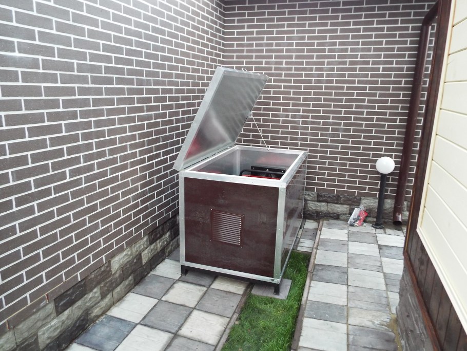 Миниконтейнер для бензогенератора