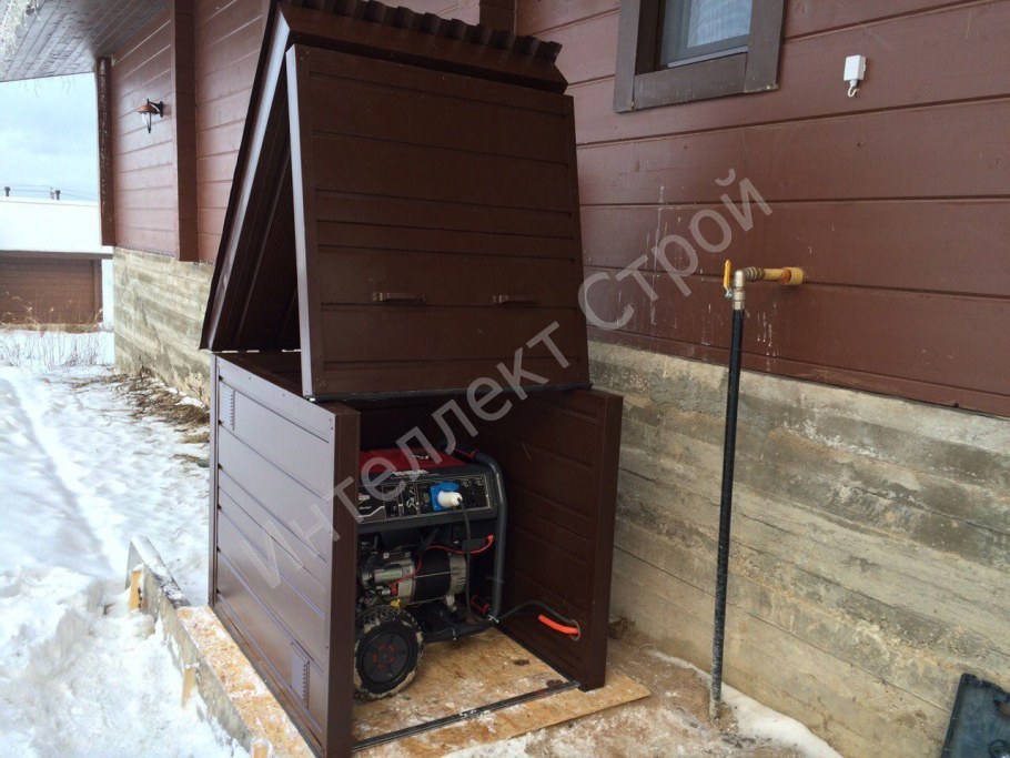 Домик на зиму для бензогенератора
