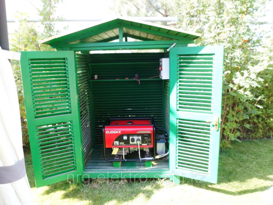 Навес для бензогенератора