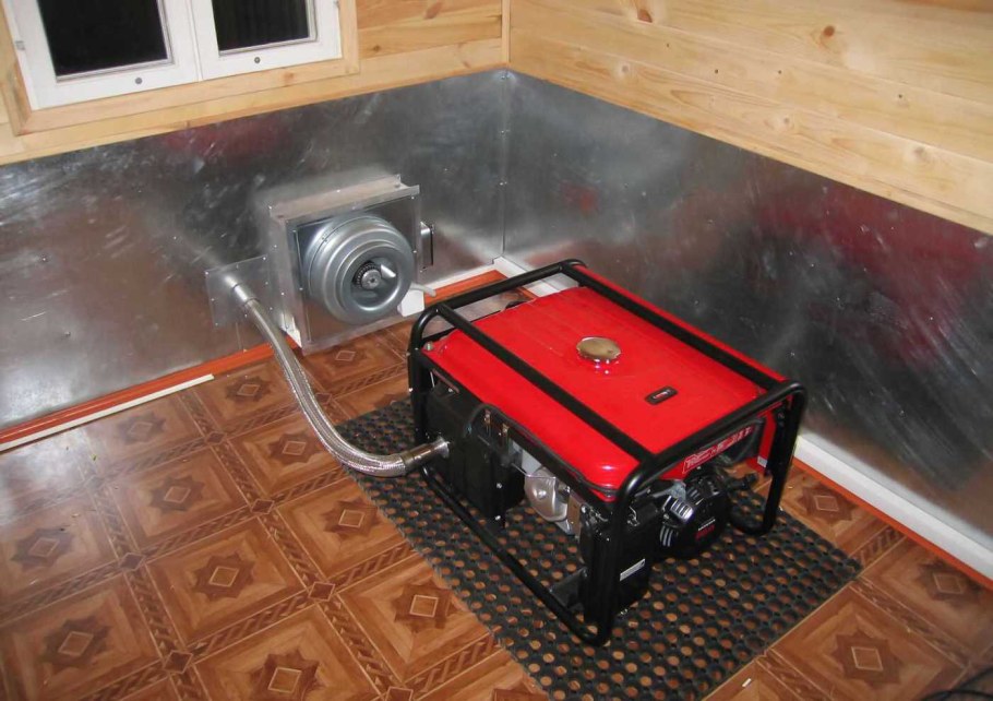 Помещение для бензогенератора