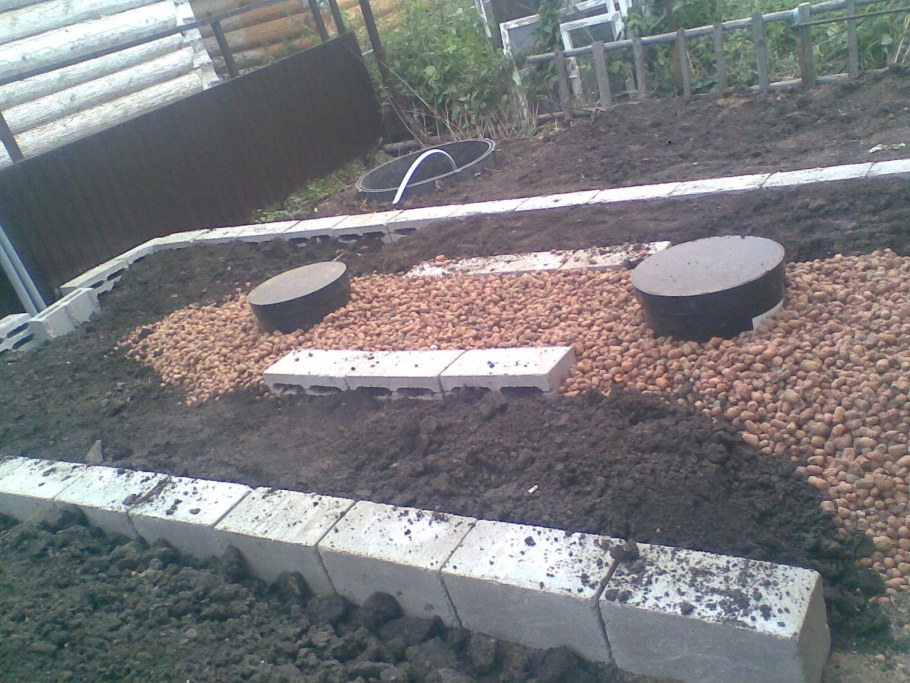 Мульча керамзитом