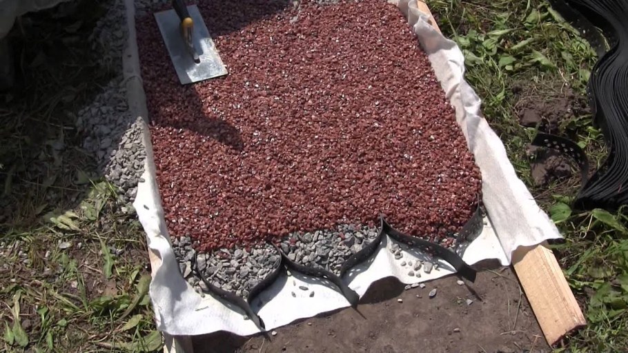 Насыпные дорожки