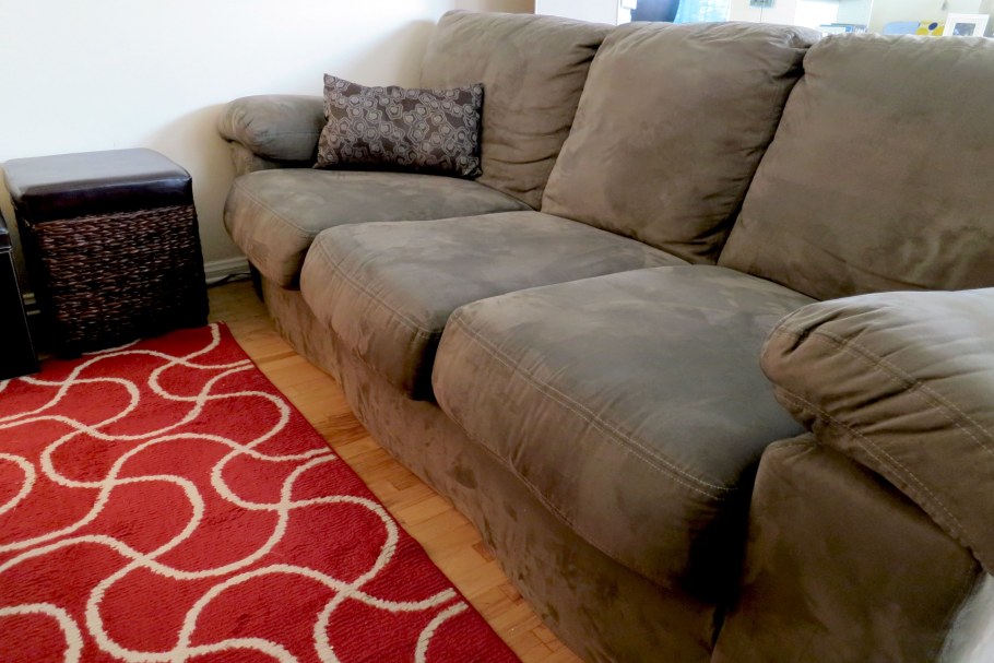 Диван серый антивандальный