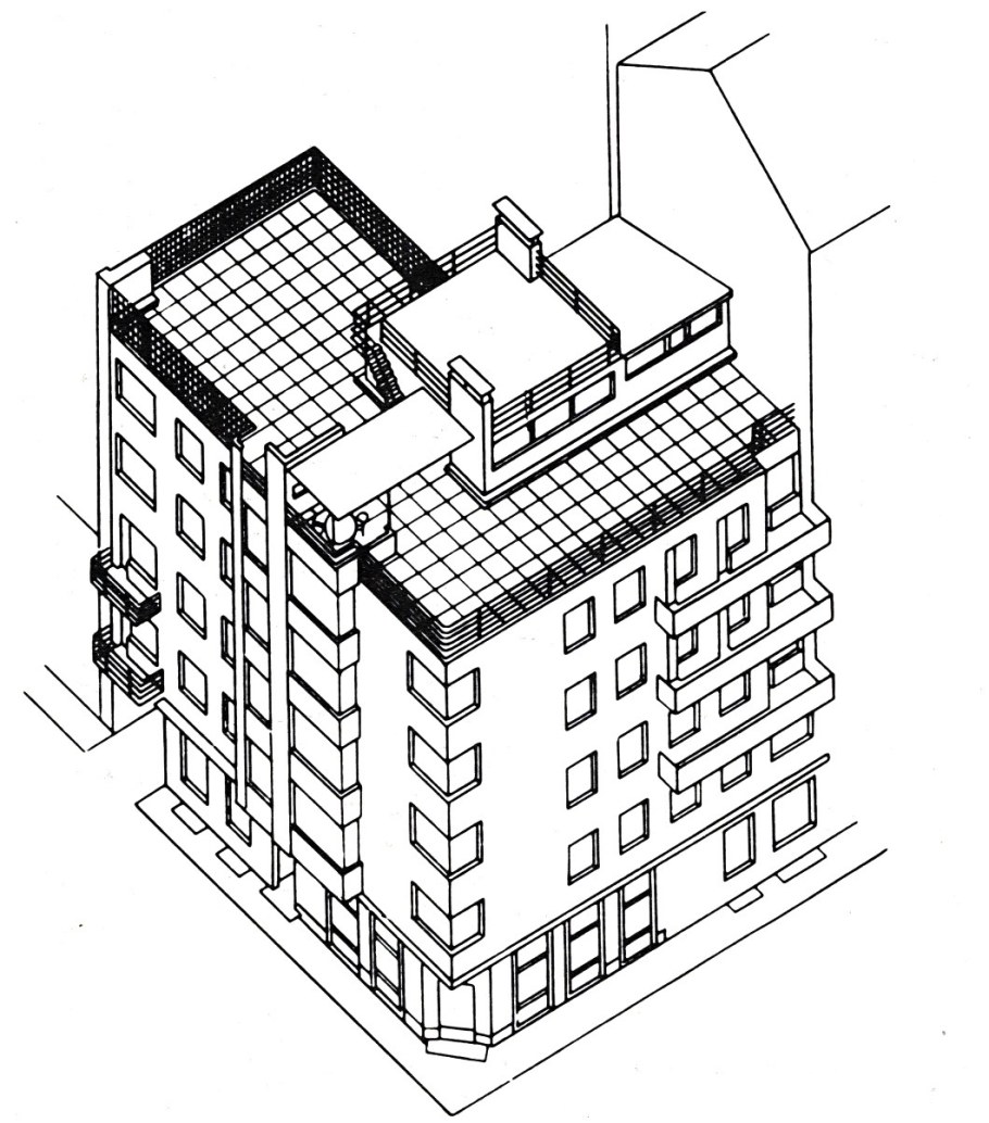 Жилой дом на малой Бронной в Москве Гинзбург