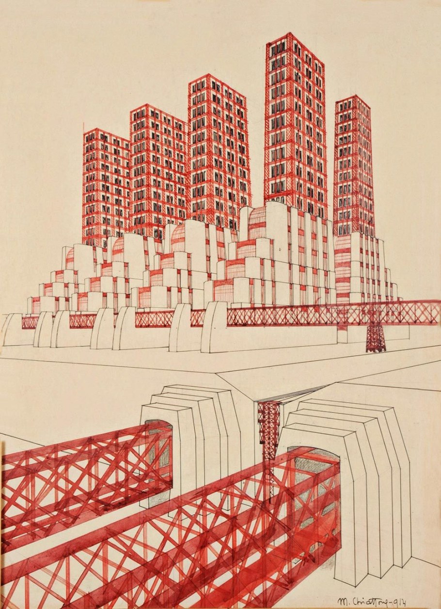 Архитектурные фантазии Антонио Сант-Элиа