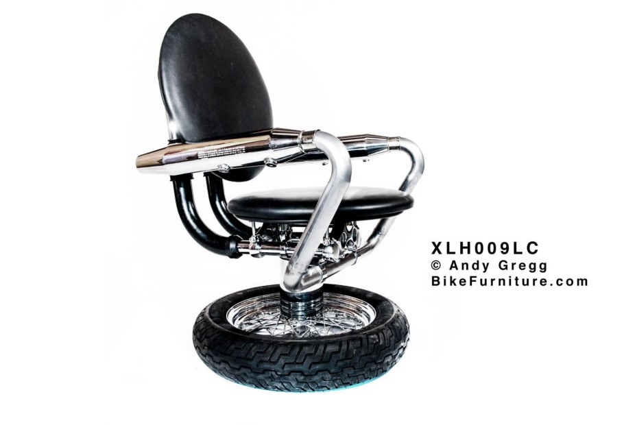 Мебель из мото деталей