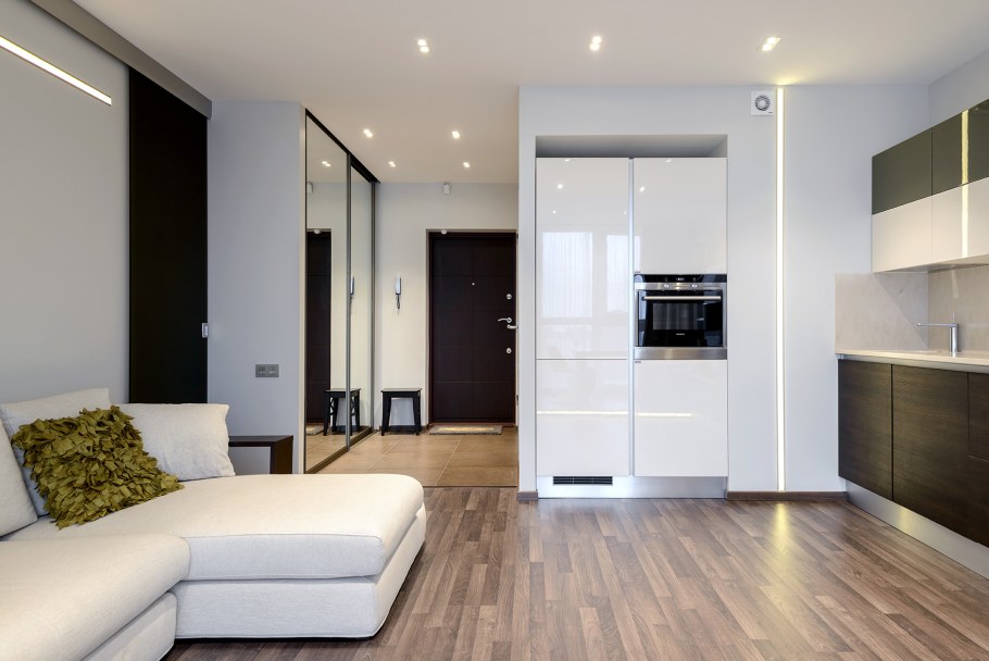 Квартира в новостройке с мебелью