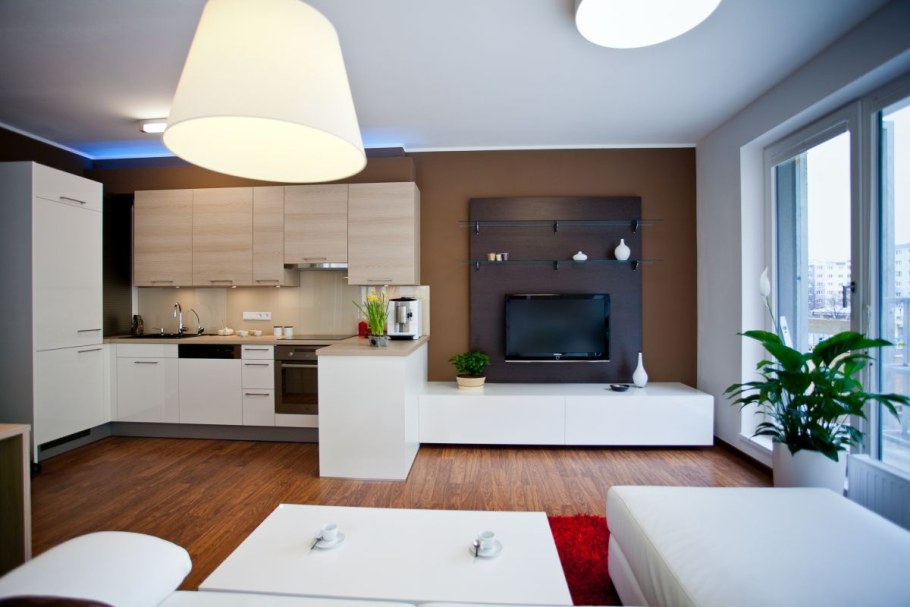 Квартира студия с евроремонтом и мебелью