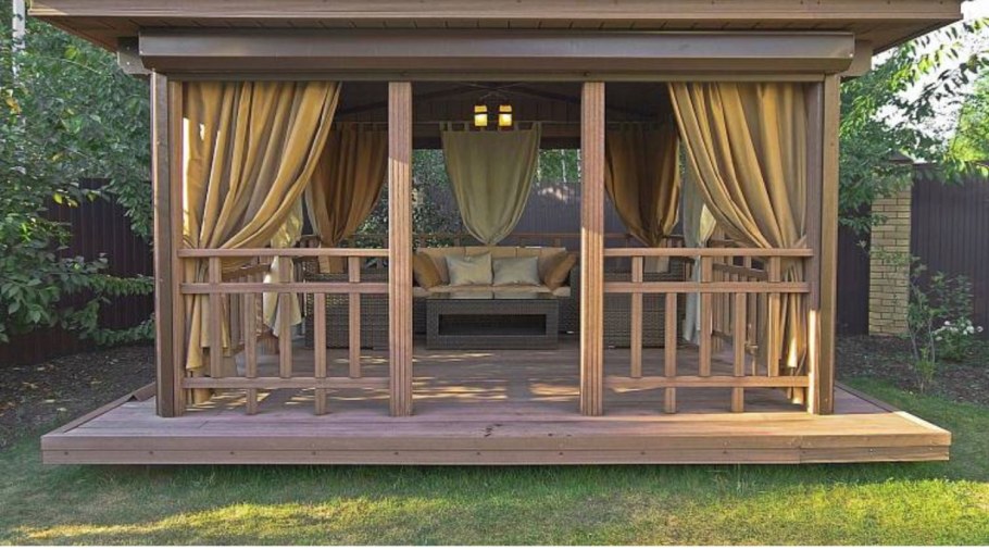 Беседки патио перголы