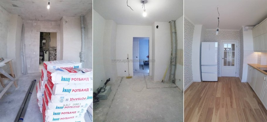 Отделочные работы в новостройке