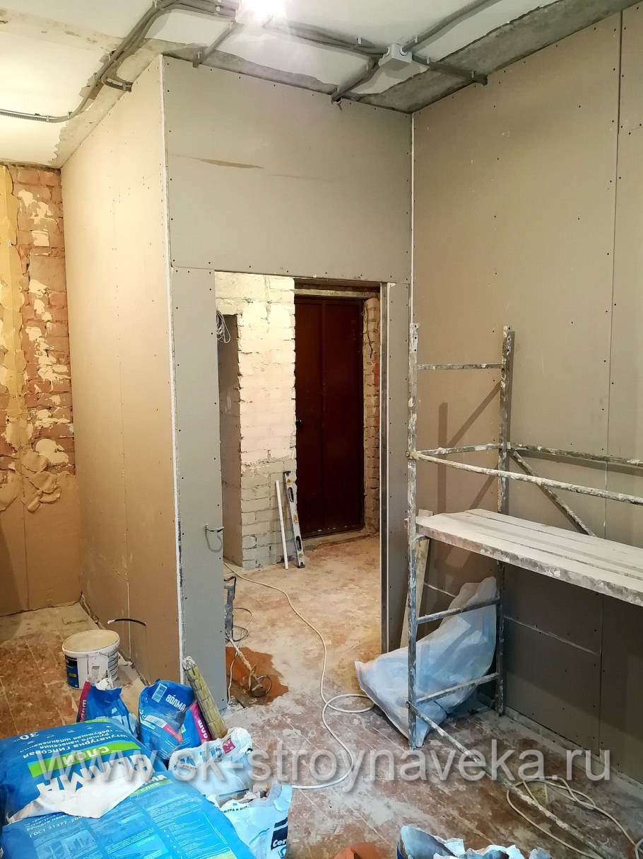 Квартира под черновую отделку