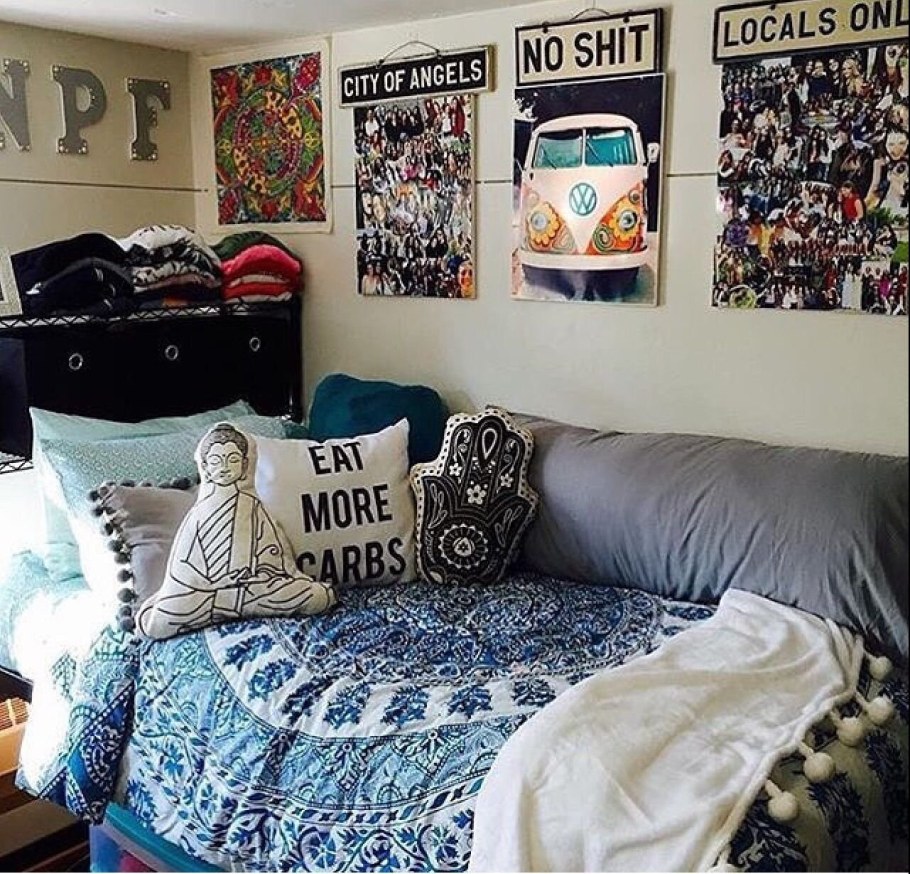 Декор комнаты в стиле инди