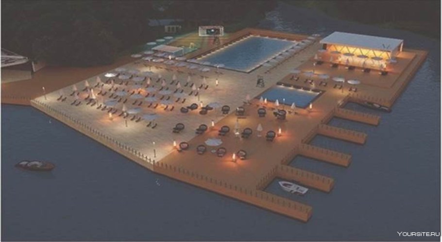 Открытый бассейн Северный Речной вокзал