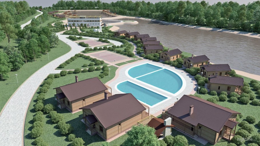 Проект базы отдыха