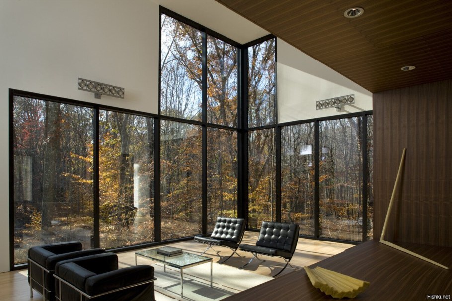 Французское остекление балкона Рехау