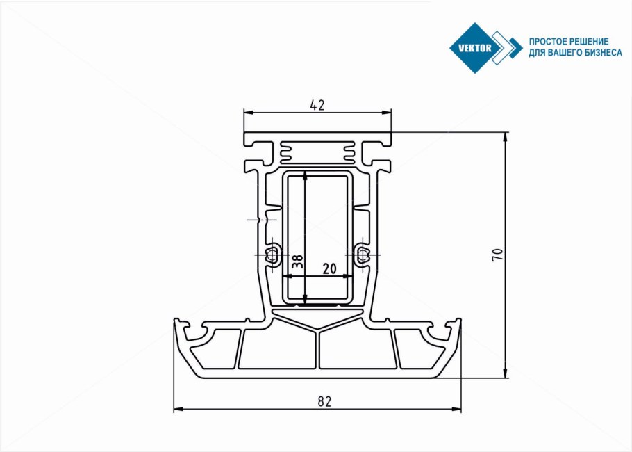 Алюминиевая система СИАЛ кп50