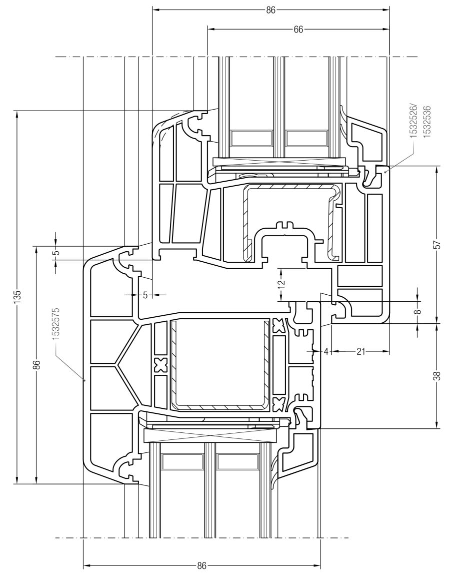 Alt100 раздвижка антрацит
