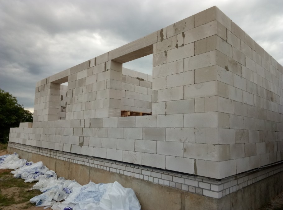 Армирование кладки пеноблоков