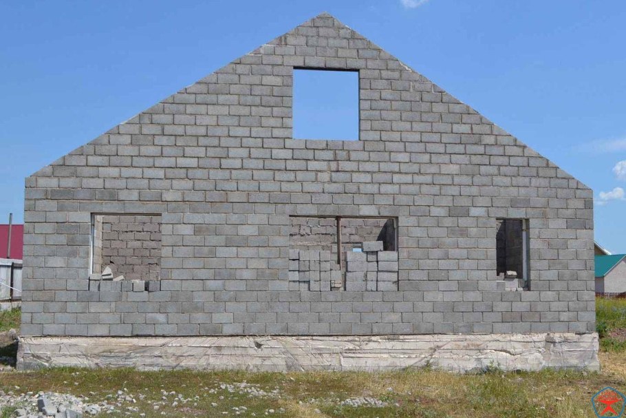 Кладка пеноблока