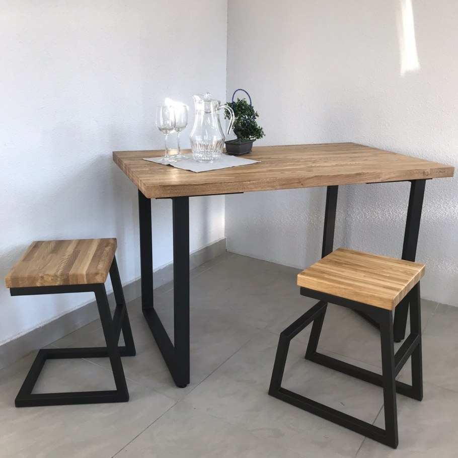 Стол обеденный Millwood "лофт н Light" - дуб золотой крафт, 1200х700х750 мм