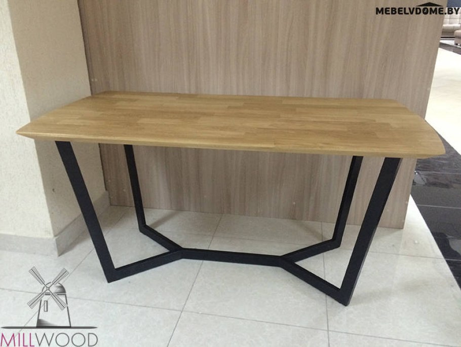 Стол обеденный Millwood "лофт u Light" - дуб белый крафт, 1200х700х750 мм