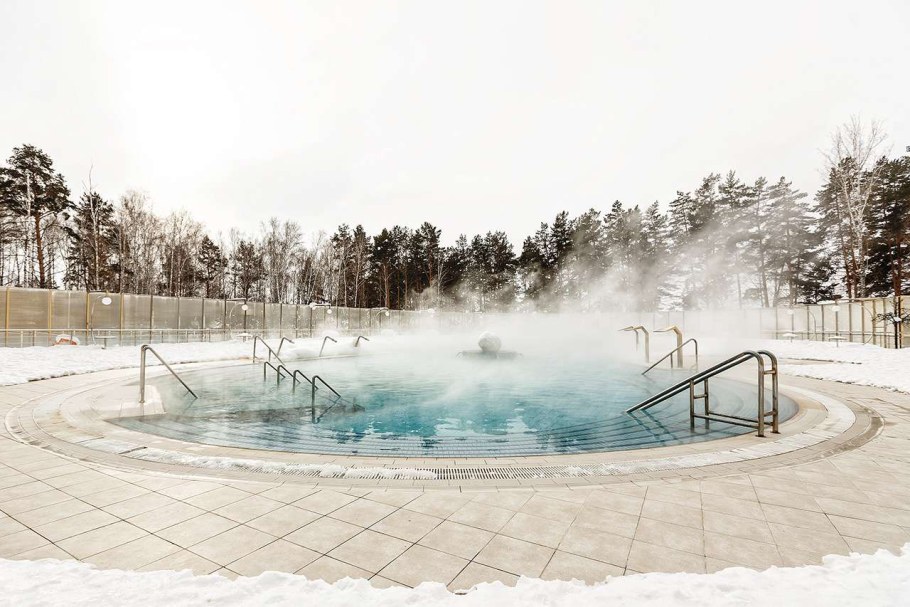 "Санаторий Сибирь" горячий источник Тюмень