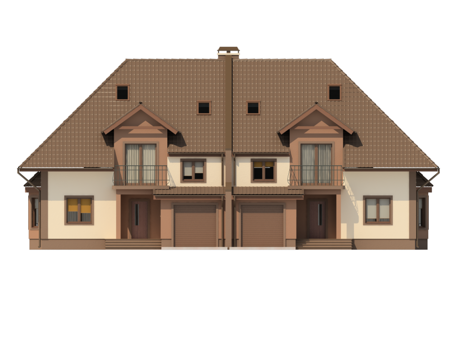 Мансарда в двухквартирном доме