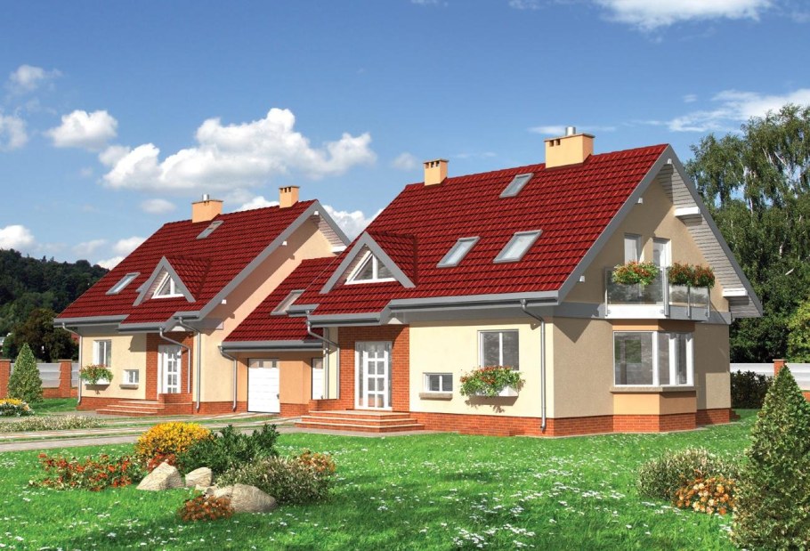 Двухквартирный загородный дом s3-230-2 zb2