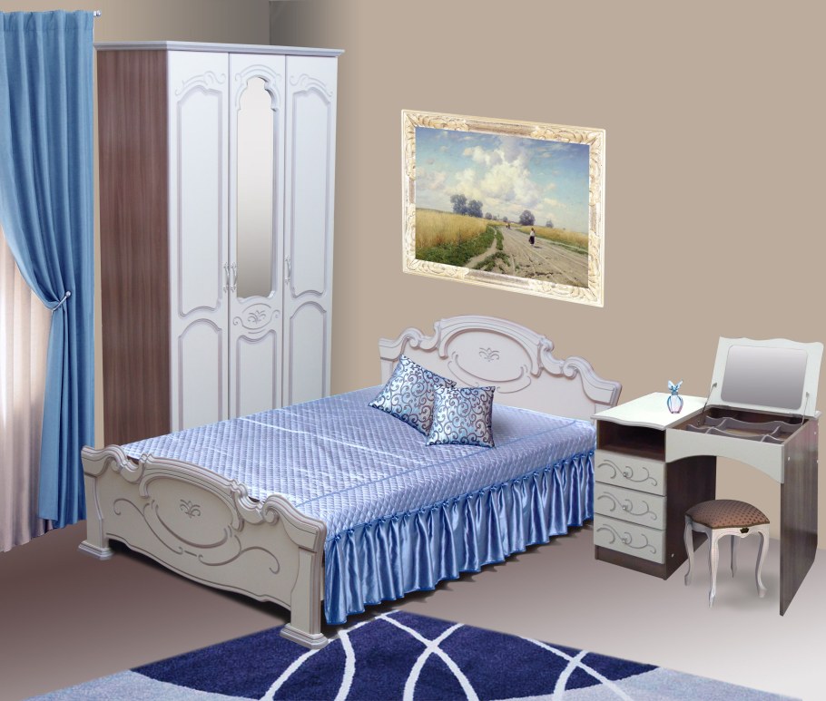 Спальня «Стелла» (шимо темный)