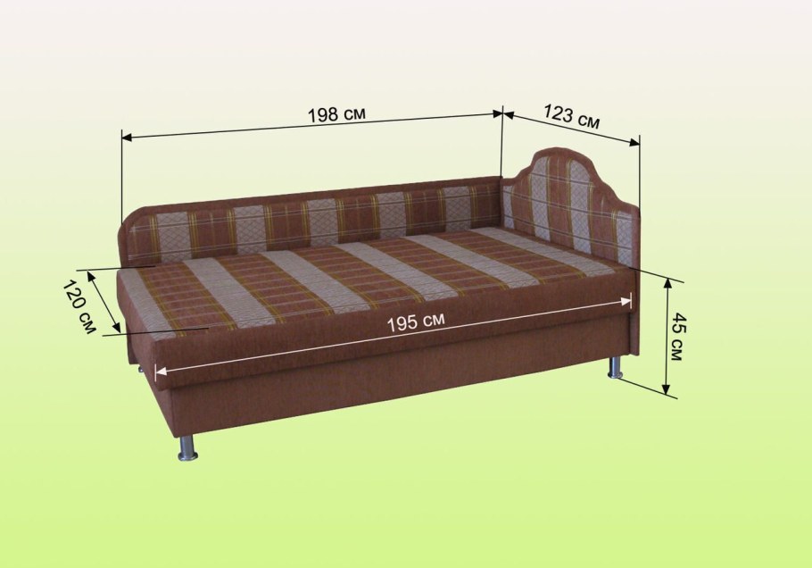 Кровать Карина-5 орех тёмный