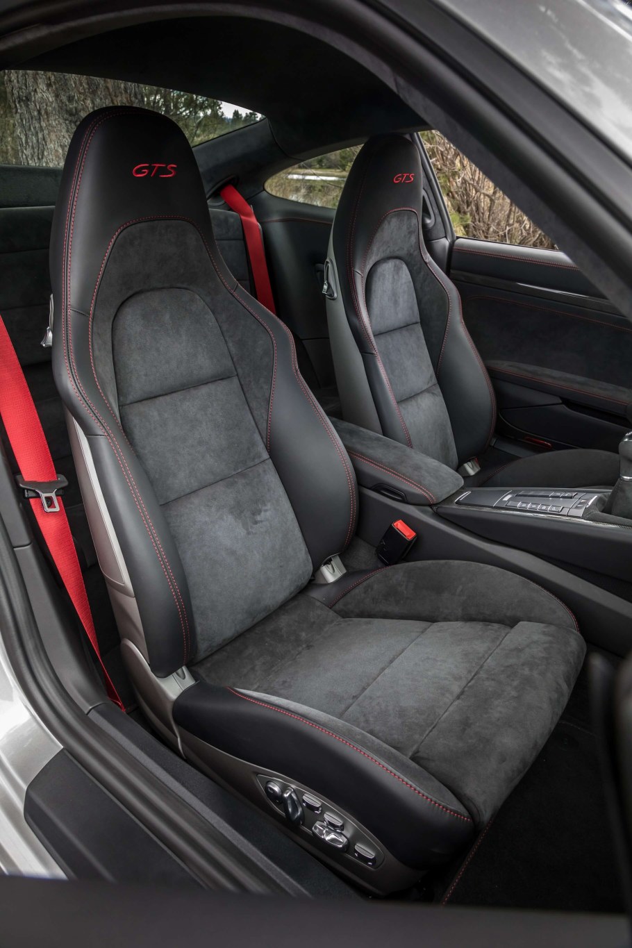 Porsche 911 салон сзади