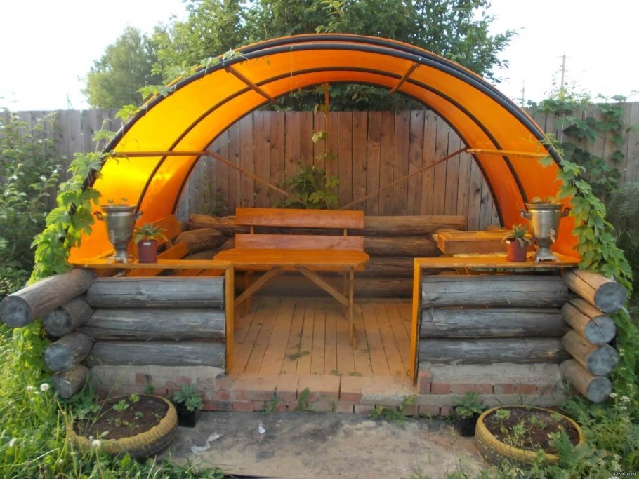 Беседки из дерева