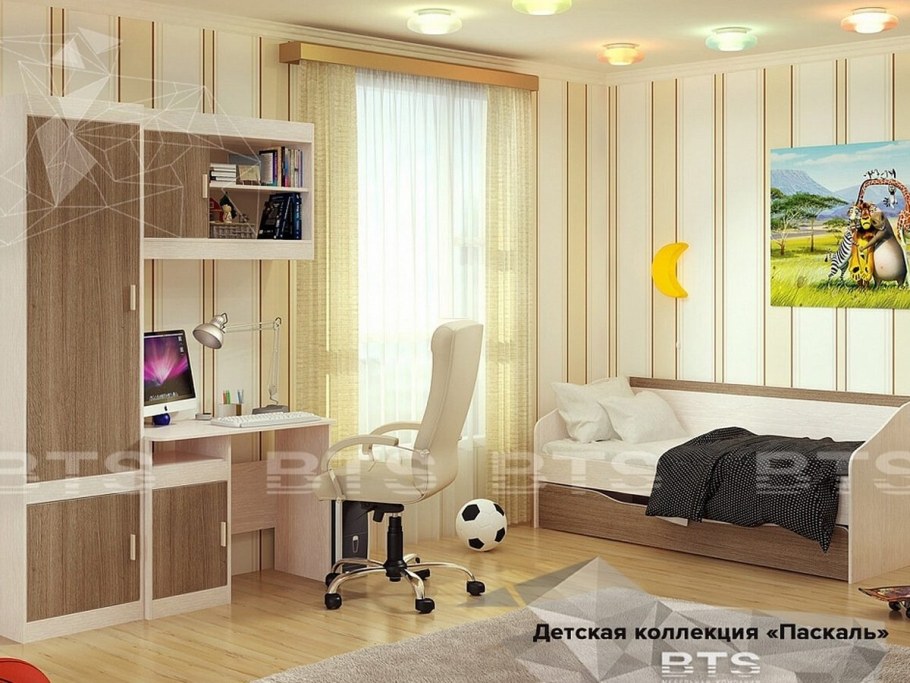 Детская кровать Паскаль (БТС)