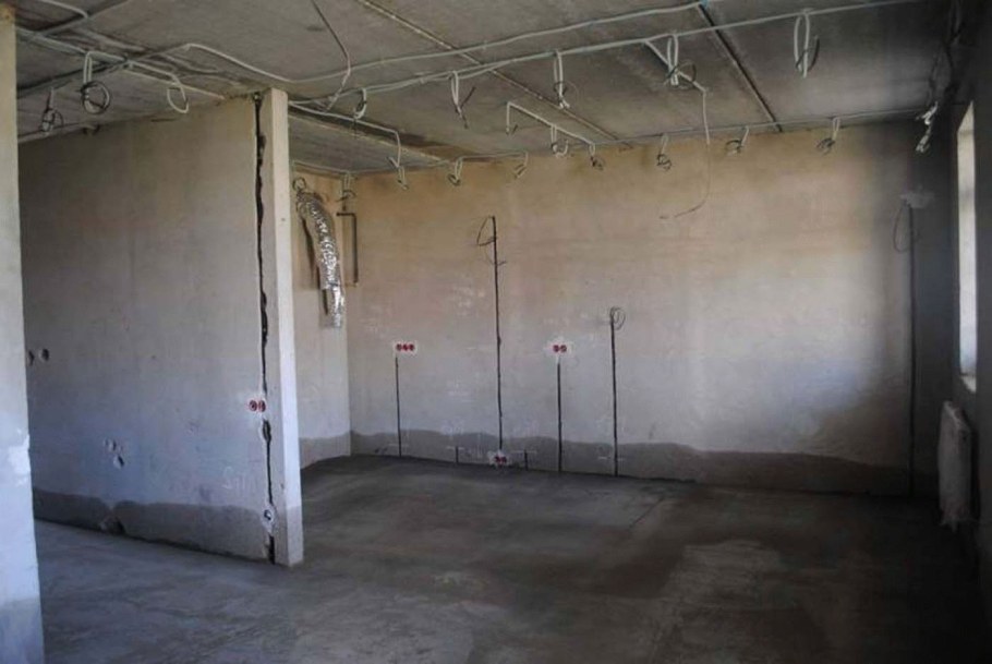 Квартира без отделки и перегородок