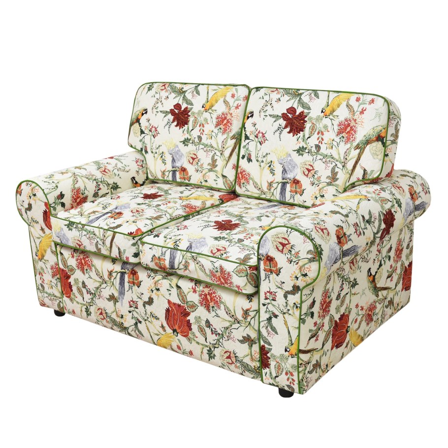 Диваны обивка в цветочек