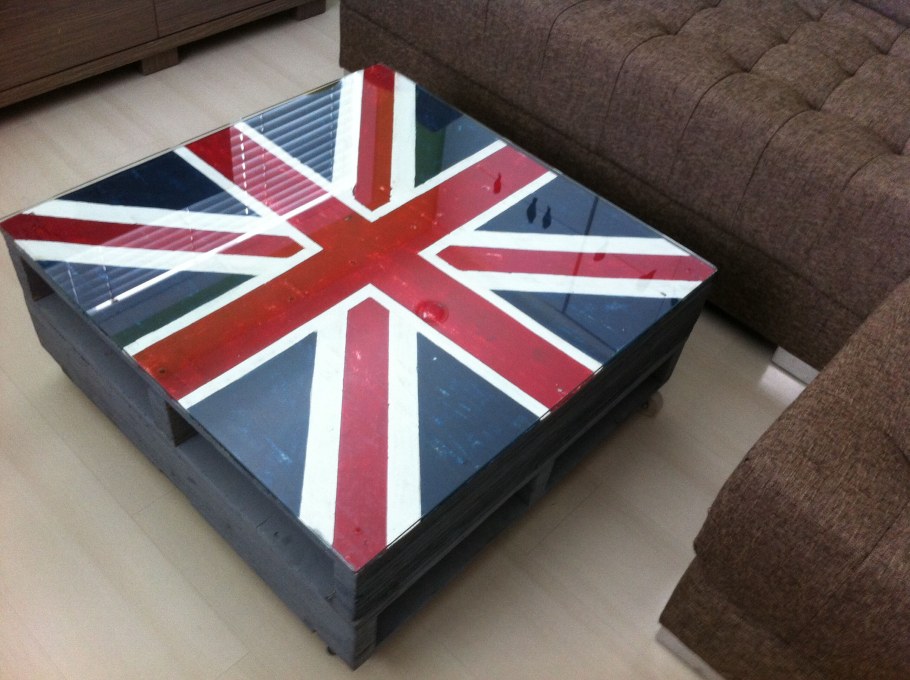 Диван британский флаг