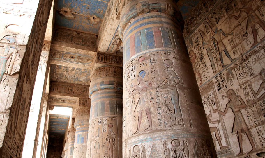 Храм Хатшепсут древнего Египта