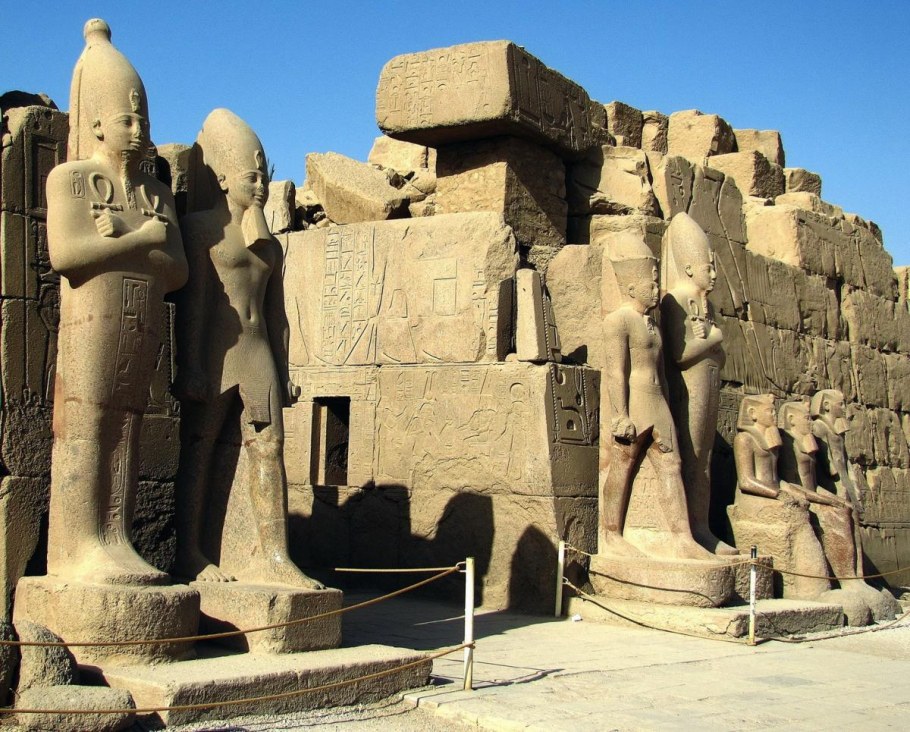 Колонные древнеегипетские храмы Египта