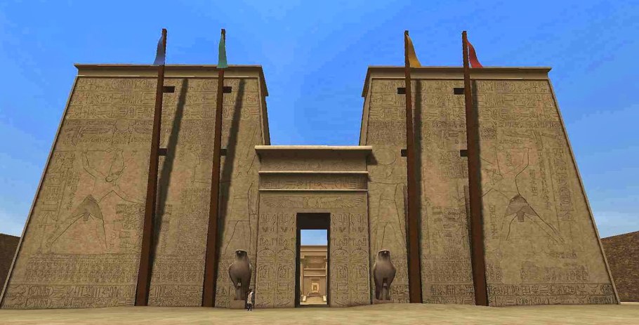 Храм нового царства в Египте