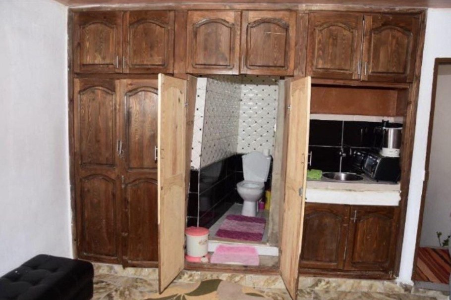 Унитаз на кухне