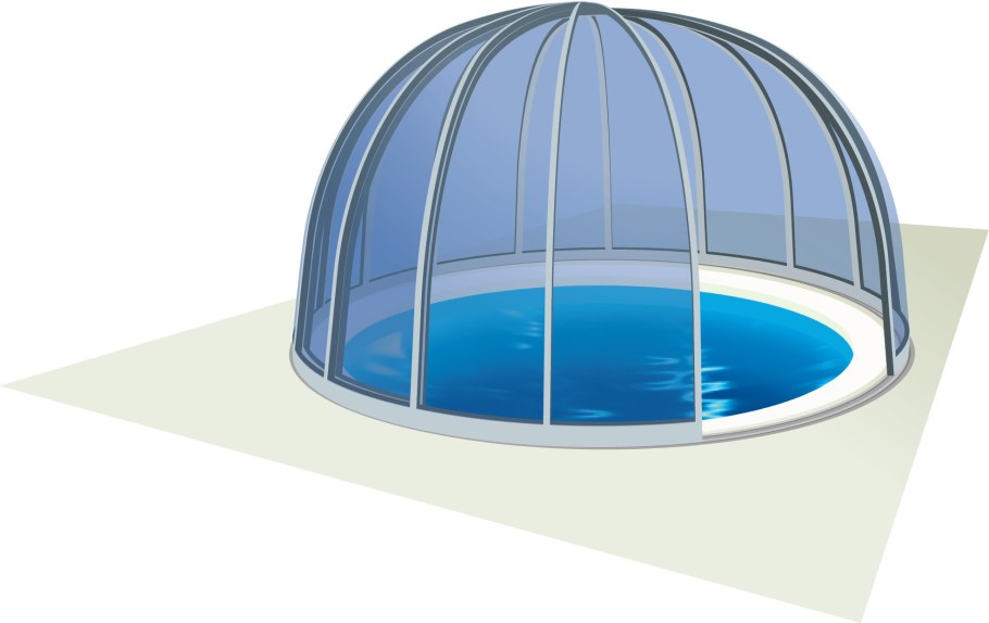 Купол для бассейна 58612 чертеж
