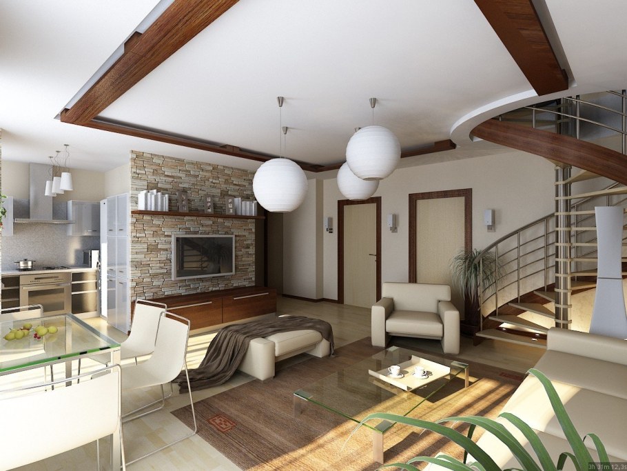 Интерьер коттеджа