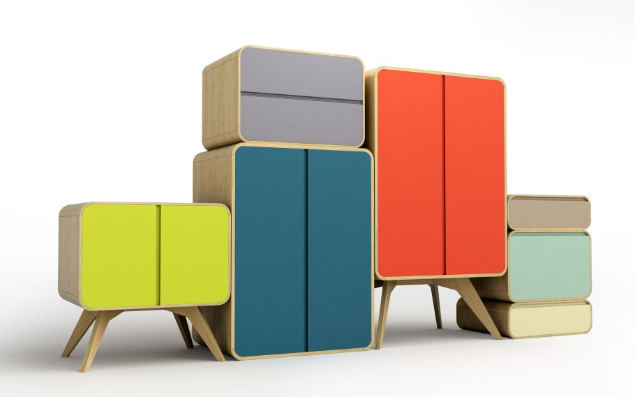 Дизайнерская модульная мебель