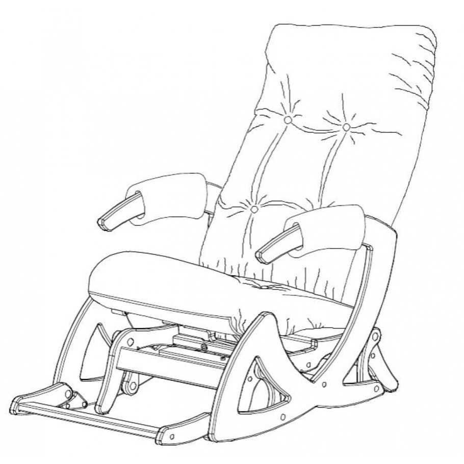 Кресло-глайдер слайдер Верона